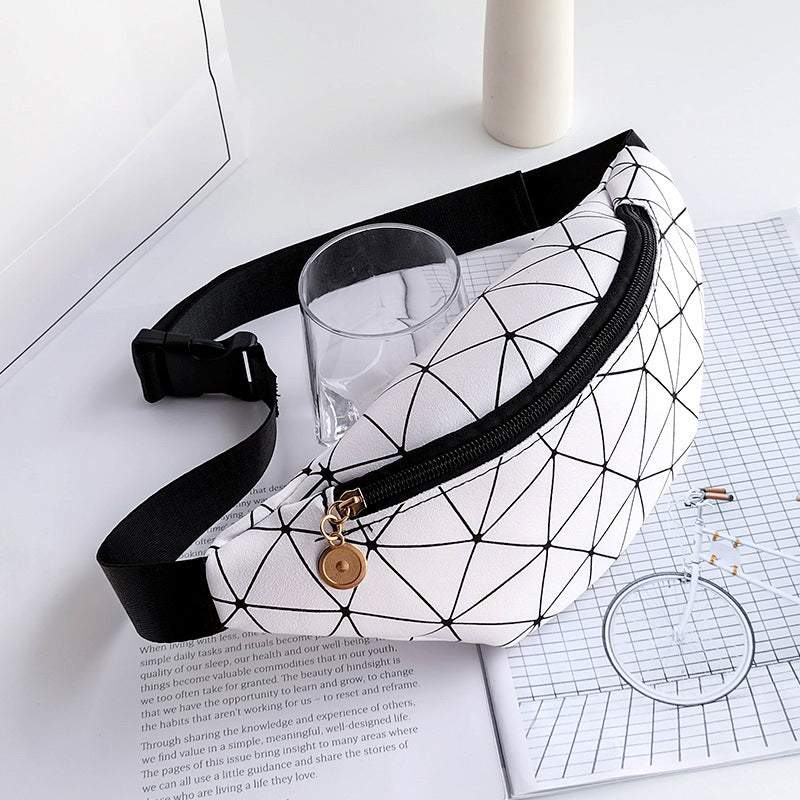 Wholesale PU Leopard Cow Pattern Messenger Simple Small Chest Bag